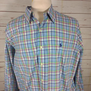 Ralph Lauren Classic Fit Button Down Check Shirt